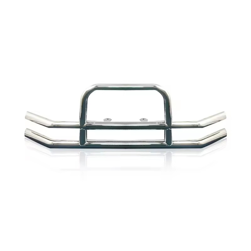 with Lisence Plate Semi Trucks Stainless Steel Front Bumper Bull Bar Deer Grille Guard for Freightliner Cascadia