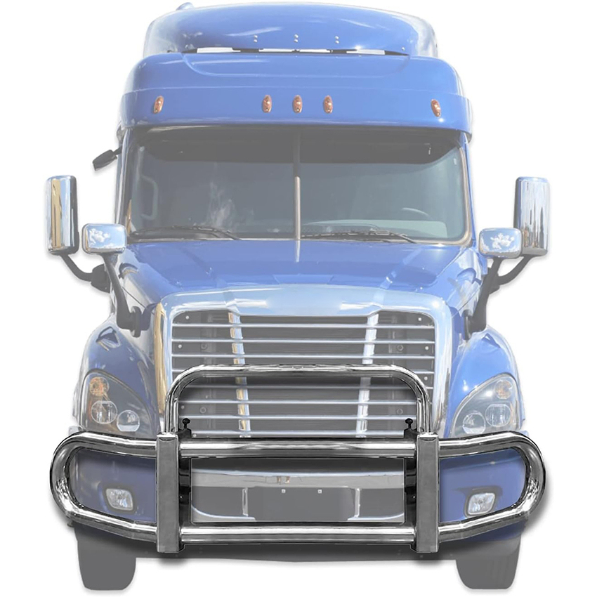 Wholesale OEM Moose Bumper Front Grill Bumper Deer Grill Guard Fit for Freightliner Cascadia Semi Truck Bumper