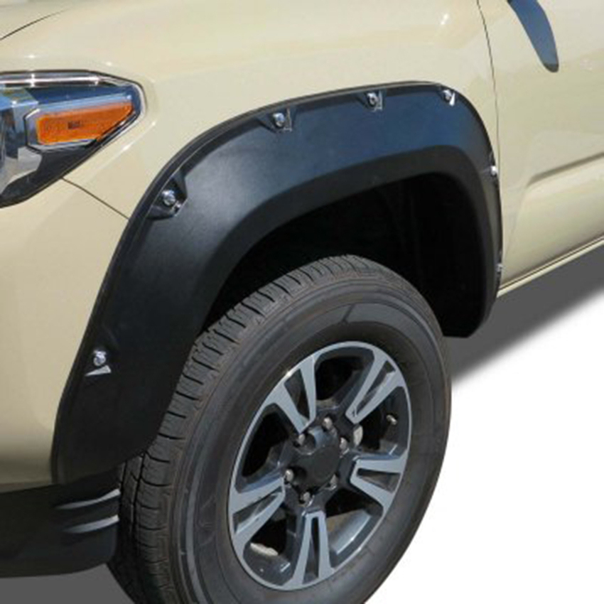 WD Pickup Truck Accessories Wheel Arch Fender Flares for Toyota Tacoma 2016-2019 Fender Flares