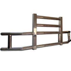 Factory Made Stainless Steel Heavy Duty Truck Body Kits Truck Front Bumper Guards Semi Truck Deer Guards for Volvo Vnl