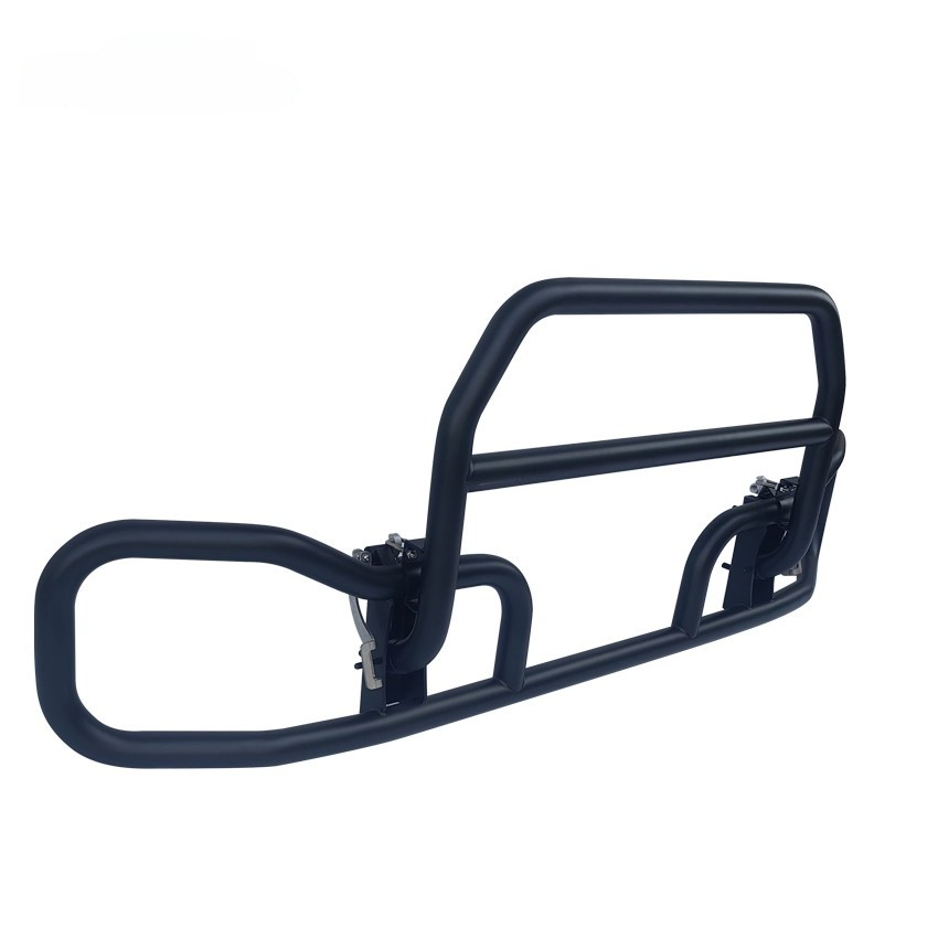 Factory Wholesale Front Protection Heavy Duty Thick Anti-Collision 201 Black Color Truck Deer Guard for Volvo Vnl Freightliner Cascadia International Prostar