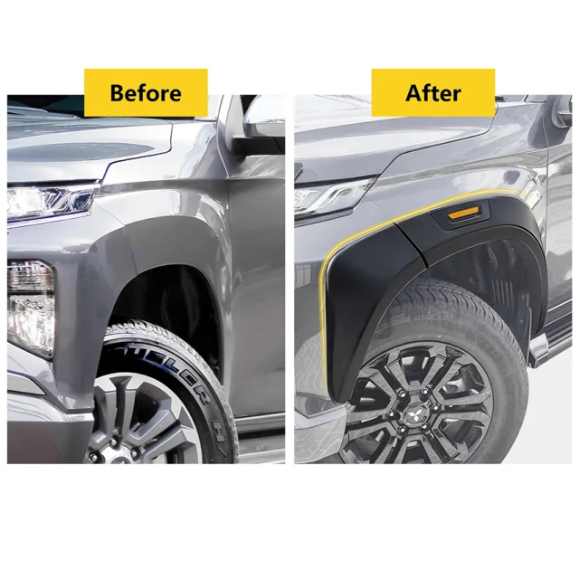 High Quality 4X4 Pickup Accessories ABS Wheel Fender Flares for Navara Np300 Fender Flare Spare Parts