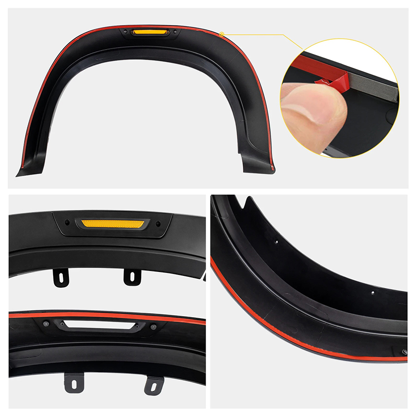 High Quality 4X4 Pickup Accessories ABS Wheel Fender Flares for Navara Np300 Fender Flare Spare Parts