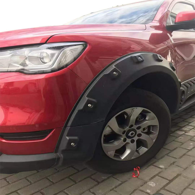 Factory New Arrival 4X4 Spare Parts ABS Modified Fenders with Rivet Paint Black Fender Flares for GM Poer 2019+