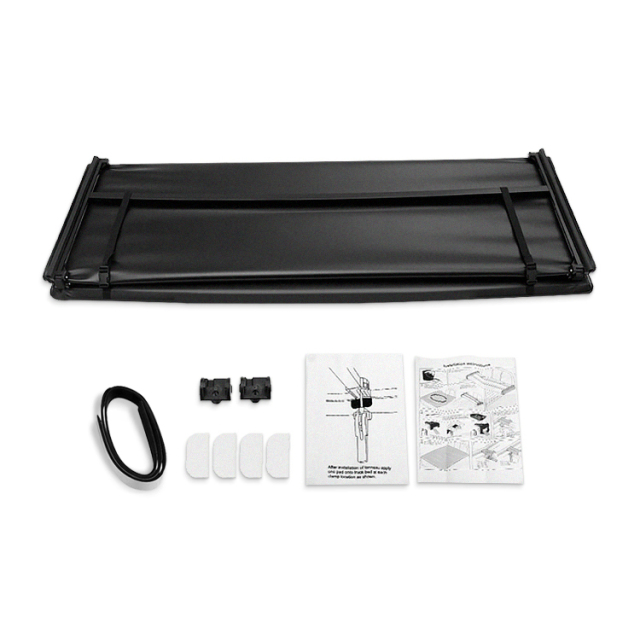 4X4 Truck Bed Cover Tonneau Cover Soft Tri-Fold Cover Truck Spare Accessories for Hilux Dmax Np300 Sliverado