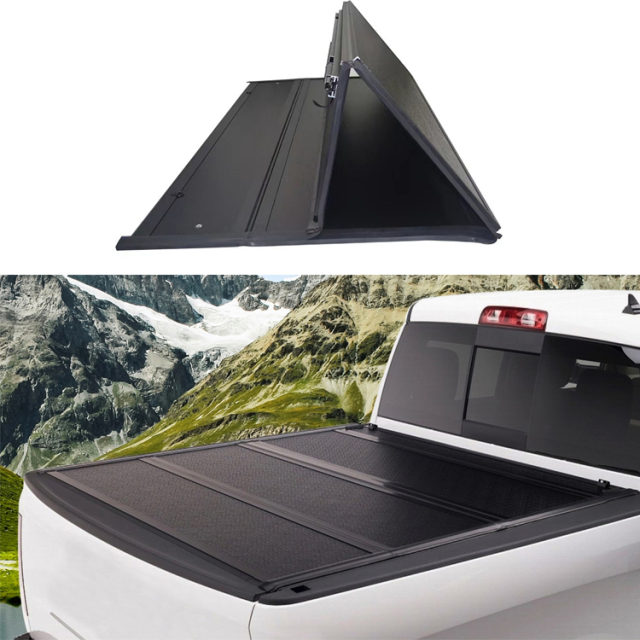 Auto Parts 4X4 Pickup Hard Four-Fold Cover Tonneau Cover for Dodge Ranger Triton F150
