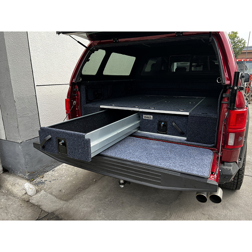 Youngsoul Customized Heavy Duty 4X4 Pickup SUV Car Roller Trunk Rear Cargo Storage Drawer Tool Box Truck Bed Drawer