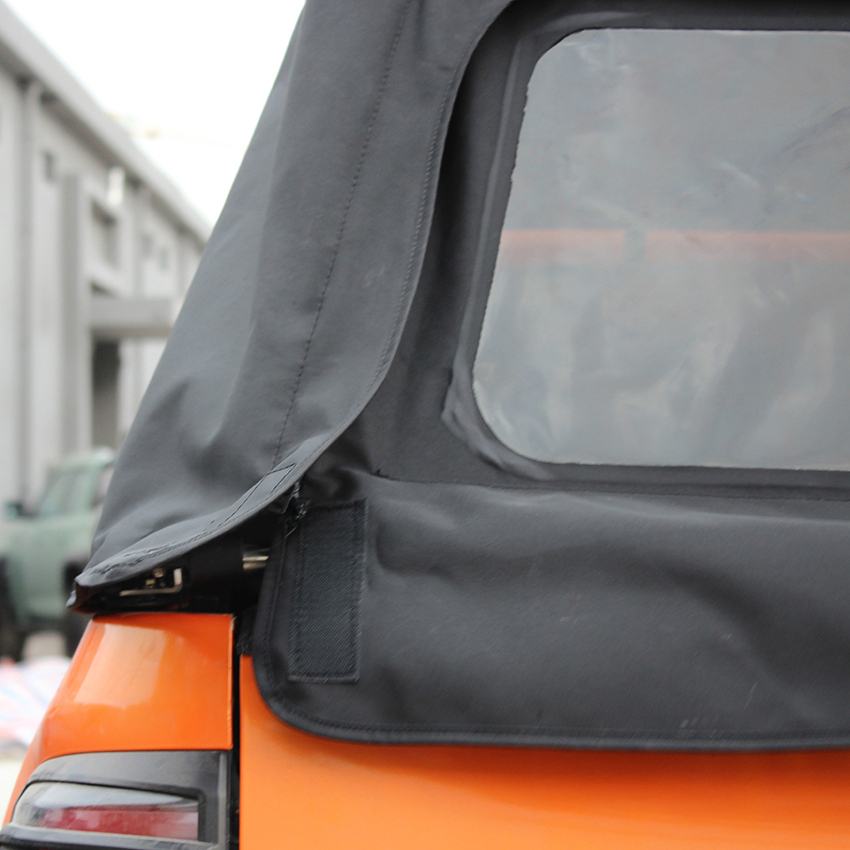 Customized 4X4 Waterproof Soft Type Hardtop High Cover Pickup Truck Canopy Factory Directly for Toyota Hilux Revo Ranger Dmax