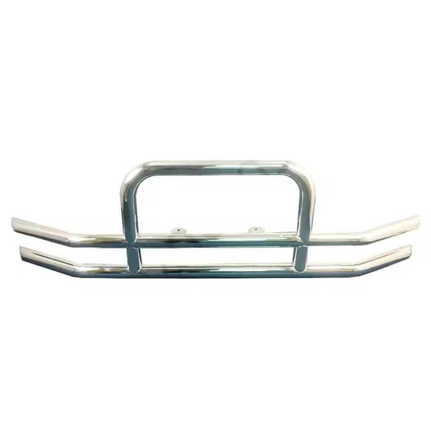 with Lisence Plate Semi Trucks Stainless Steel Front Bumper Bull Bar Deer Grille Guard for Freightliner Cascadia