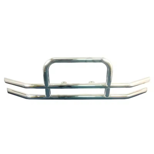 with Lisence Plate Semi Trucks Stainless Steel Front Bumper Bull Bar Deer Grille Guard for Freightliner Cascadia