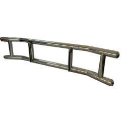 Custom 304 Stainless Steel Grille Guard Semi Truck Bumper Deer Guard Bumper for Freightliner Cascadia Volvo Vnl