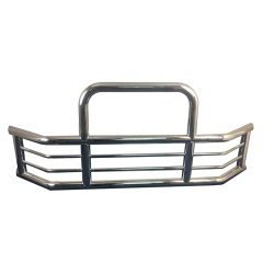 Front Bumper Grill Guard Deer Herd Bumper Brush Moose Bumper Guard for Freightliner Cascadia 2008-2017 Semi Trucks