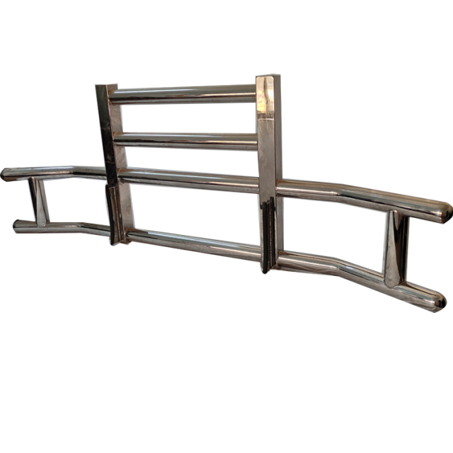 Factory Made Stainless Steel Heavy Duty Truck Body Kits Truck Front Bumper Guards Semi Truck Deer Guards for Volvo Vnl