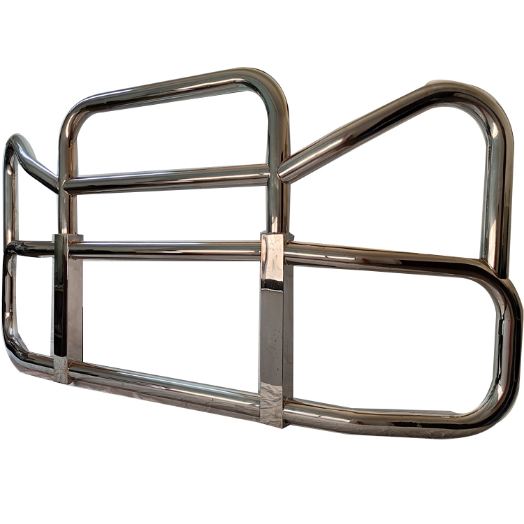 Universal Semi Truck Accessories Deer Guard Moose Bumper Guard Front Grille Guard for Vnl Freightliner International Trucks