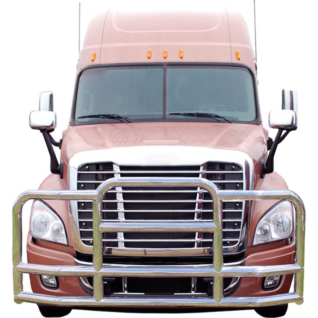 Factory Custom Heavy Duty Truck Deer Guard Semi Truck Cow Bar Moose Bumper Guard Truck Accessories Wholesale Price