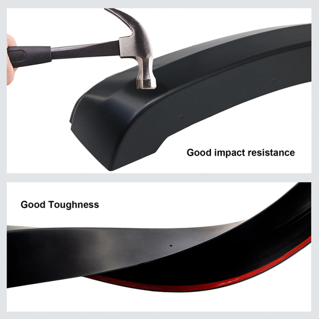 off-Road Replacement Accessories ABS Wheel Fender Flares Kit Wheel Flares for Chevrolet Colorado 2016+