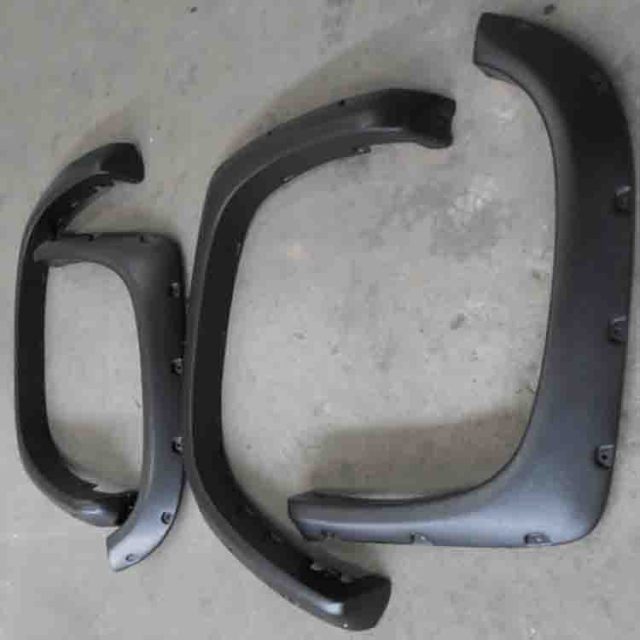 High Quality 4X4 Accessories Automotive Parts ABS Black Extended Fender Flares for Tundra