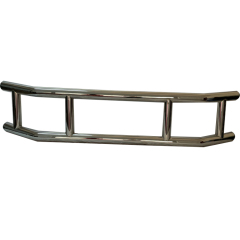 Custom 304 Stainless Steel Grille Guard Semi Truck Bumper Deer Guard Bumper for Freightliner Cascadia Volvo Vnl