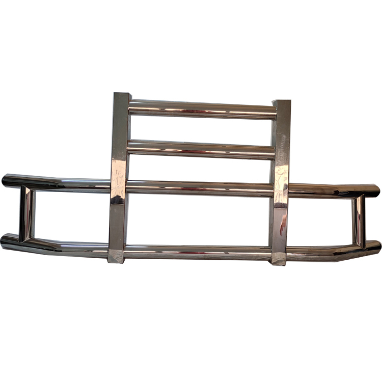 Factory Made Stainless Steel Heavy Duty Truck Body Kits Truck Front Bumper Guards Semi Truck Deer Guards for Volvo Vnl