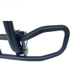 Factory Wholesale Front Protection Heavy Duty Thick Anti-Collision 201 Black Color Truck Deer Guard for Volvo Vnl Freightliner Cascadia International Prostar