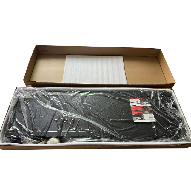 High Quality Pickup Truck Bed Cover Fiberglass Hard Tri Folding Tonneau Cover Accessories for Isuzu Dmax