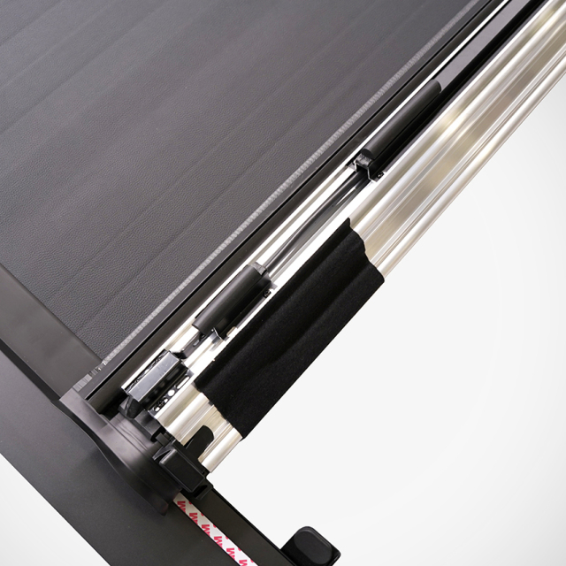 Youngsoul Auto Parts Aluminum Retractable Pickup Truck Bed Cover Soft Type Roller Shutter Tonneau Cover for Pickup Trucks