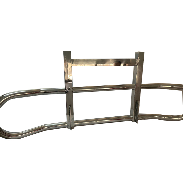 Semi Big Trucks Stainless Steel Front Bumper Bull Bar Deer Grille Guard Front Deer Guard for Freightliner Cascadia
