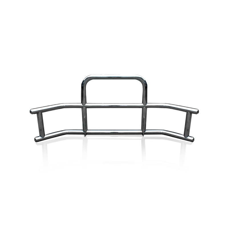 Hot Selling Front Moose Bumper Custom Steel Front Bumper Deer Guard for Vnl Kenworth Cascadia Semi Truck Accessories