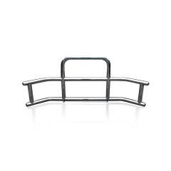 Hot Selling Front Moose Bumper Custom Steel Front Bumper Deer Guard for Vnl Kenworth Cascadia Semi Truck Accessories