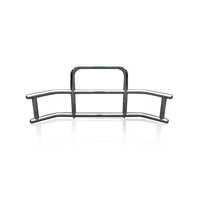 Hot Selling Front Moose Bumper Custom Steel Front Bumper Deer Guard for Vnl Kenworth Cascadia Semi Truck Accessories