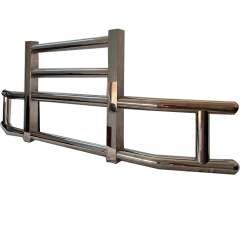 Factory Made Stainless Steel Heavy Duty Truck Body Kits Truck Front Bumper Guards Semi Truck Deer Guards for Volvo Vnl