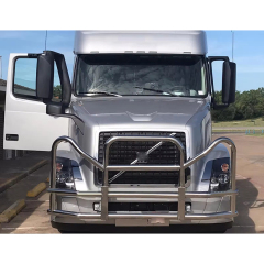 Deer Grille Bumper Guard for Semi Truck with Brackets Compatible with Peterbilt 579 Freightliner Cascadia Bumper Guard