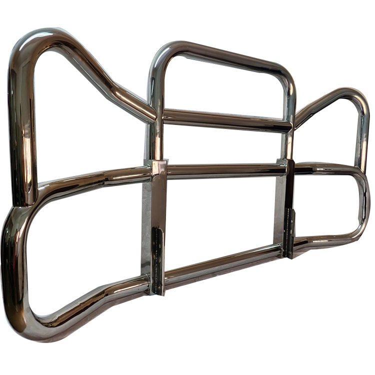 Universal Semi Truck Accessories Deer Guard Moose Bumper Guard Front Grille Guard for Vnl Freightliner International Trucks