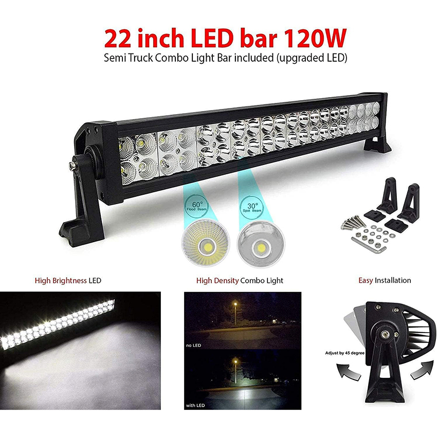 Factory Made Semi Truck Front Grille Guard Bull Bar Deer Guard with LED Lights Semi Truck Body Part for Freightliner Vnl