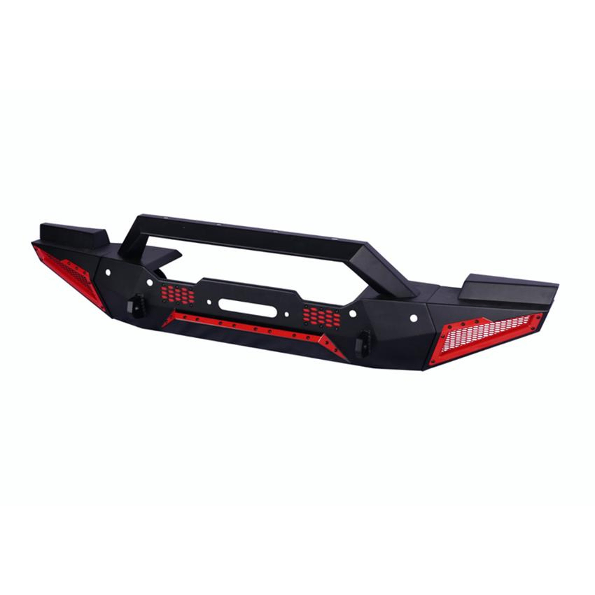 High Quality 4X4 Steel Front Bumper Bull Bar for Pickup Truck Tacoma Universal Spare Parts