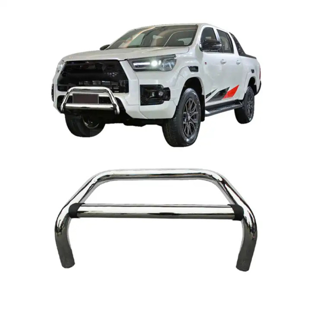 Hot Selling Pickup 4X4 Car Accessories Stainless Steel Front Bumper Nudge Bar for Toyota Hilux Revo Vigo