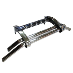 4X4 Stainless Steel Car Front Grille Guard Bumper Nudge Bull Bar Car Accessories Bumper Guard for Dmax Ranger T6 T7 T8