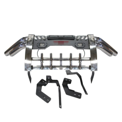 4X4 Pickup Truck Auto Car Front Stainless Steel Grille Guard Bumper for Toyota Hilux Vigo Revo