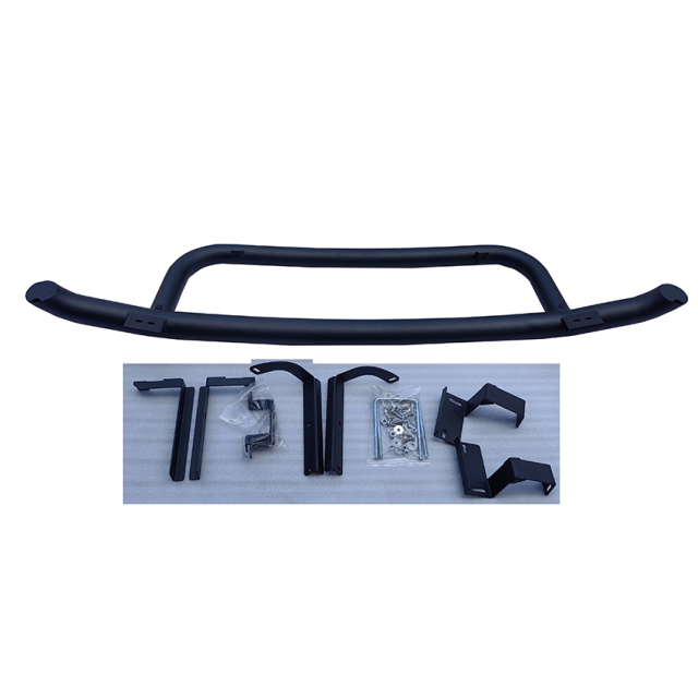 Auto Body Kits Black Style Stainless Steel Front Bumper for Hiace Front Bumper Protector Guard