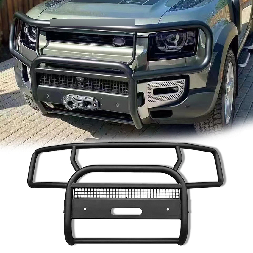 Auto Exterior 4WD Accessories Steel Front Bumper Guard Nudge Bar for Land Rover 2020 2021 2022