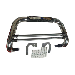 Front Nudge Bar Bumper Guard Stainless Steel Front Bumper Grille Guard for Hilux Revo Pickup Trucks