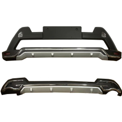 Durable Plastic Pickup Accessories Body Kit Auto Part Car Front Rear Bumper Guard for RAV4 2016-2018