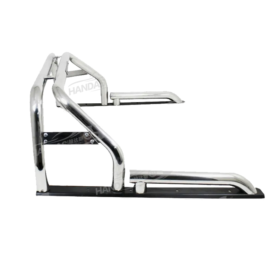 Original Type Stainless Steel Pickup Truck Bed Roll Bar Truck Bed Chase Rack Roll Bar for Hilux Revo Vigo Ranger