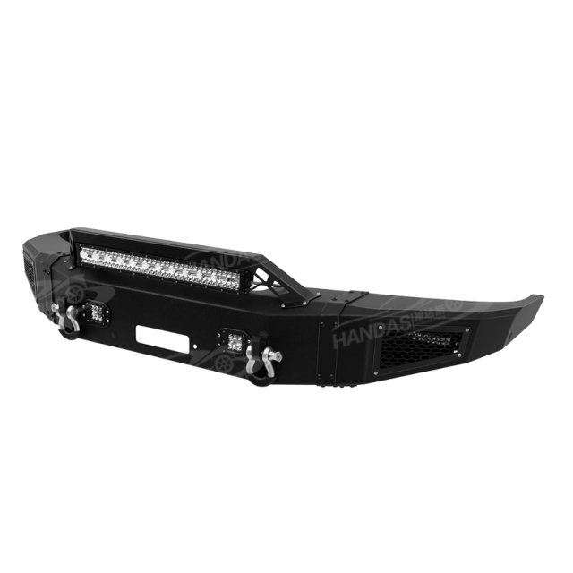 Auto Factory Supply 4X4 Truck Bumper Guards Front Steel Bumper Bull Bar with LED Light for Dodge RAM1500 2010-2018