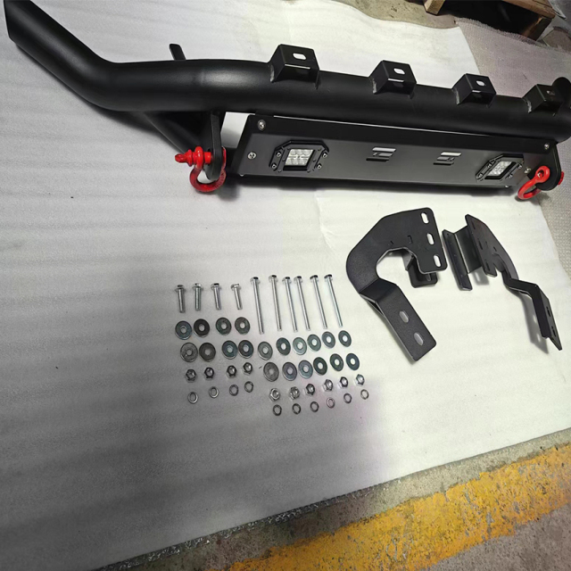 Logo Customized Car Front Nudge Bar Bumper with LED Light for 4X4 Pick up Mazda Bt50 Hilux Gr 2024