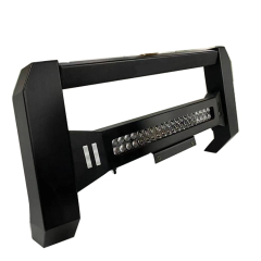 with Light 4X4 Front Guard Grille Guard Nudge Bar Front Bumper for Hilux Ranger Truck Body Spare Parts Car Accessories