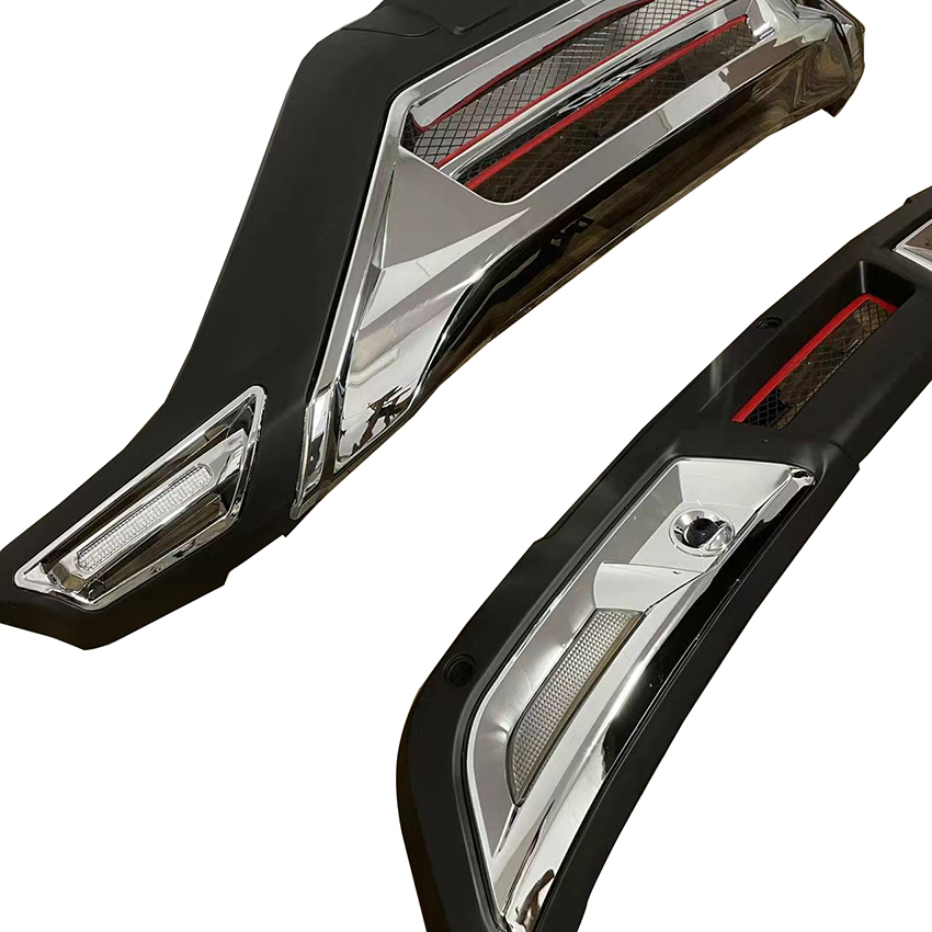 Auto Parts Modified Steel Front Bumper Grille Body Kit Nudge Bar for Toyota Hiace 2005-2015