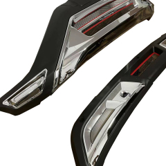 Auto Parts Modified Steel Front Bumper Grille Body Kit Nudge Bar for Toyota Hiace 2005-2015