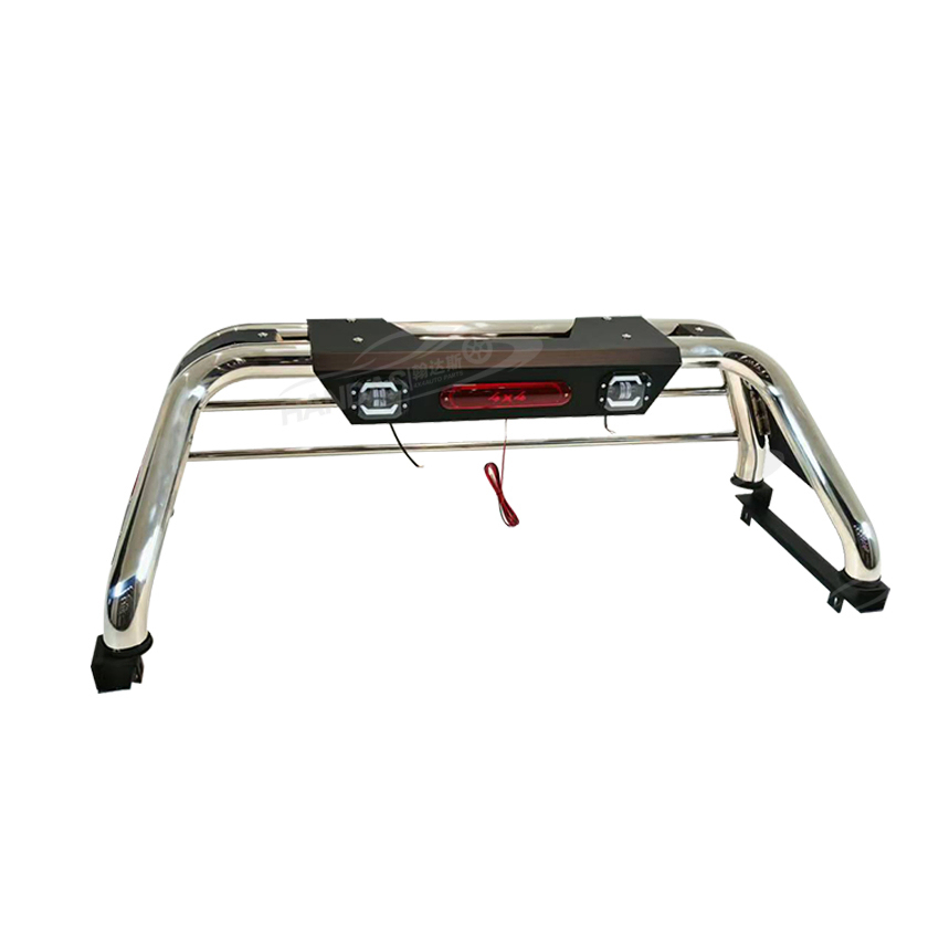 Universal 4X4 Accessories Pickup Truck Bed Roll Bar Original Style Stainless Steel Truck Roll Bar for Hilux Revo Ranger Dmax