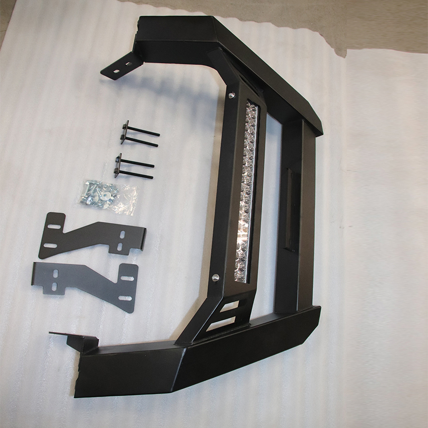 High Quality Auto Body Kit Steel Front Bumper Guard Bumper Auto Parts for Hilux Revo D-Max Ranger